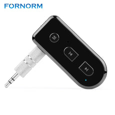 FORNORM Bluetooth Receiver 3.5mm Jack Bluetooth Audio Music Wireless Receiver Adapter Car Aux Cable Free for Speaker Headphone