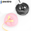 Powstro 3.5mm Macaron Earphone Cute Box Earbuds Smartphones 3.5mm In Ear Earphone Phones PC for iPhone Samsung MP3 iPod PC