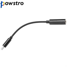 Powstro Type-C Male to 3.5mm Female Audio Adapter Type C to 3.5 Headphone for Tablet PC