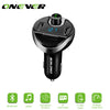 Onever Car FM Transmitter MP3 Audio Player Bluetooth Wireless Modulator Bluetooth Car Kit HandsFree TF Slot 2 USB Port