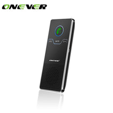 Onever Wireless Handsfree Magnetic Car Bluetooth Speakerphone Car Kit Sunvisor In-Car Speaker Player with Air Vent Clip