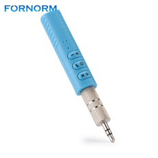 FORNORM Portable Bluetooth Audio Receiver With Mic 3.5mm Wireless Audio Adapter AUX Streaming A2DP Kit For Speaker Headphone
