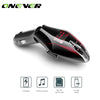 Onever 12V Wireless FM Transmitter Car MP3 Player LCD Screen Car Audio MP3 Music Player FM Modulator with Remote Controller