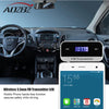 AOZBZ Wireless 3.5mm FM Transmitter 0.5-1H LCD Diaplay for Car Mobile Phones iPhone iPod Samsung MP3 MP4 Player Tablet Silver