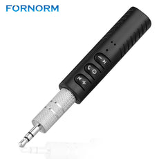 FORNORM 3.5mm Car Kit Bluetooth 4.1 Receiver Music Audio Receiver Adapter Auto AUX Streaming A2DP Kit for Speaker Headphone