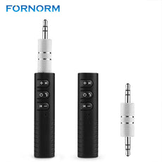 FORNORM 3.5mm Wireless Mini Bluetooth Receiver Jack Car Handfree Streaming A2DP Auto AUX Audio Adapter For Car Stereos Phone MP3