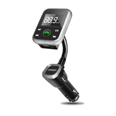 Car LCD Bluetooth FM Transmitter Music Audio Stereo Radio Modulator Kit TF USB 2.1A with Remote Control