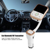 Car LCD Bluetooth FM Transmitter Music Audio Stereo Radio Modulator Kit TF USB 2.1A with Remote Control