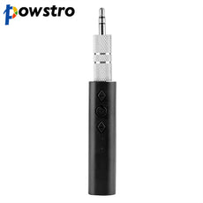 Powstro Universal Mini Bluetooth 4.1 Audio Receiver Transmitter 3.5mm Jack Support Music Handsfree Car Kit Music Adapter Car AUX