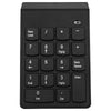 Mini USB Numeric Keypad Build-in 18 Keys Numpad with 2.4G Mini USB Numeric Receiver for Laptop Desktop PC Notebook