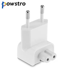 POWSTRO EU Plug Power Charger Adapter Detachable Duck Head AC Plug Wall for Apple IPhone IPad Tablet PC