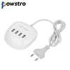 Powstro Four Port Fast Multi USB Wall Charger 3.4A 77W Phone Adapter for iPhone 7 6s Plus iPad Pro for Samsung Galaxy S7 S6