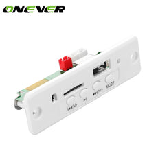 Bluetooth MP3 Decoder Audio Decoding Board Call FM Radio Player Support WAV AUX Input USB TF Card U-Disk Module 5V