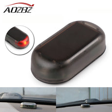 AOZBZ Universal 1PCS Car Led Light Security System Warning Theft Flash Blinking Fake Solar Car Alarm LED Light Red or Blue