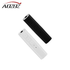 AOZBZ 3.5mm Bluetooth 4.2 Receiver Music Audio Receiver Adapter Rechargeable Hands-free Car Kit with Clip AUX A2DP Streaming Kit