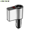 Onever Quick Charge 5V 3.1A 2 Ports USB Car Charger For iPhone iPad Samsung 12V-24V Car Cigarette Lighter Socket Adapter Charger