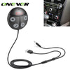 Onever Wireless Beetle FM Transmitter Bluetooth Car Kit Handsfree FM Modulator USB Car Charger Music Player 3.5mm Audio Receiver