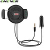 Onever Blutooth 4.1 FM Transmitter Handsfree Car Kit with Mic with Car Phone Holder USB Charger Car Audio MP3 Player AUX Input