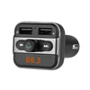 Onever Car MP3 Audio Player FM Transmitter Wireless Modulator Car Bluetooth Kit Hands Free With 3.4A Dual USB Charger TF Slot