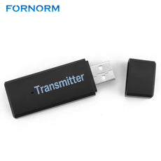 POWATRO USB Bluetooth 3.0 Transmitter 5V 100 Mbps with 3.5mm Audio Cable RCA Cables Connected for TV iPod CD Player PC MP3 MP4