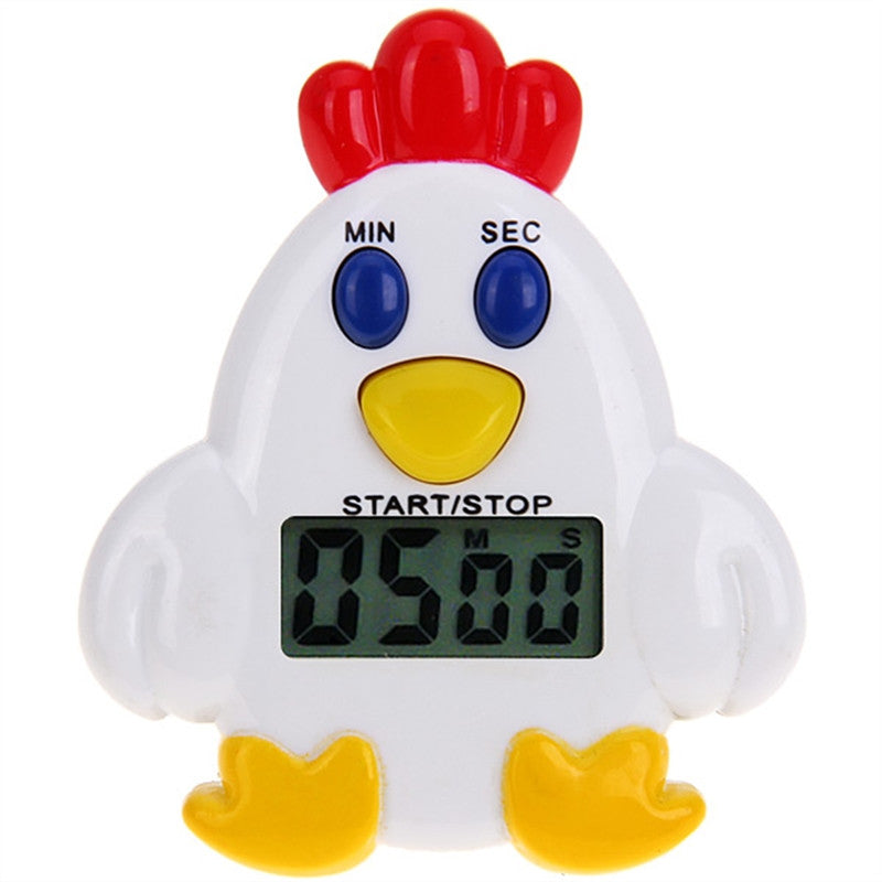 Yellow Chicken Timer Chicken Timer with Magnet Electronic Timer Countdown Device for Sleepi ...