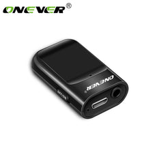 Onever 3.5mm Stereo Bluetooth Receiver Hands-free Car Kit Wireless Audio Adapter  Receiver for Audio Streaming Speaker Headset