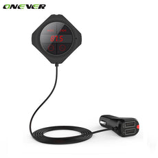 Bluetooth Car Kit Wireless FM Transmitter Radio Adapter FM Modulator Handsfree Music Mp3 Usb Player Audio DC 12V-24V