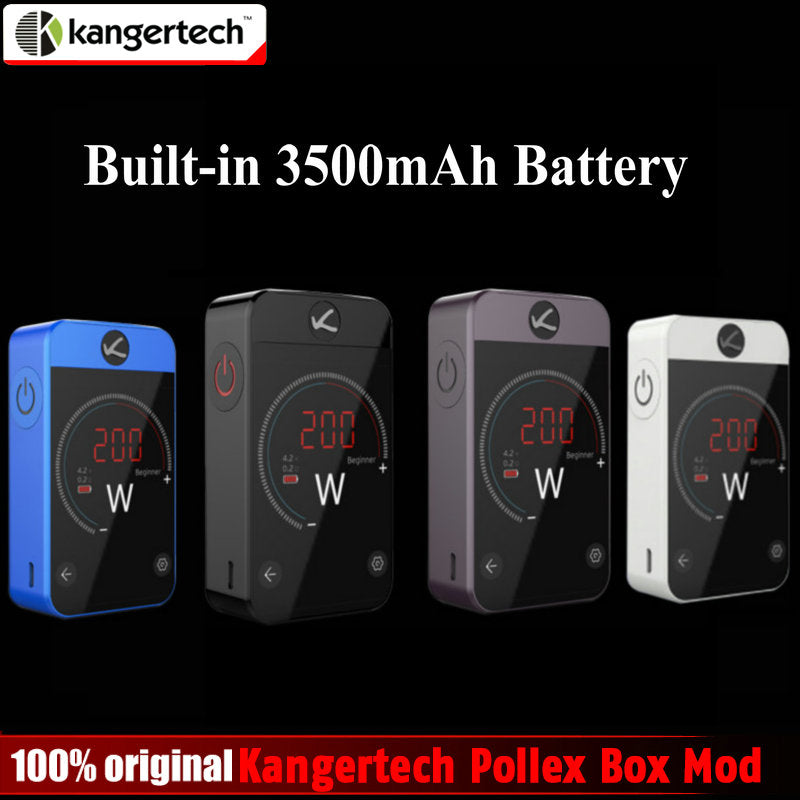 Kangertech Rta Pre-sale Original Kangertech Pollex Box Mod 230W Kanger Vape Mod Built ...