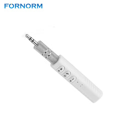 FORNORM 3.5mm Jack Bluetooth 4.2 Receiver Car Kit Music Audio Receiver Adapter Auto AUX Streaming With Mic For Speaker Headphone