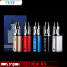 Original ECT C30 Mini Kit Top filling Kenjoy Met 2ml Atomizer Built-in 1200mAh Battery vaporizer Box Mod Electronic Cigarette