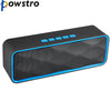 Powstro Portable Bluetooth Wireless Speakers 6W Bass Soundbar support TF card/Aux Loudspeaker HIFI Stereo Bass Handsfree