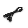Onever Multi-function Car Audio Cable AMI MMI Interface USB 3.5mm Male Jack Aux Input Cable Adapter For VW Audi Q5 Q7 A3 A4L A5