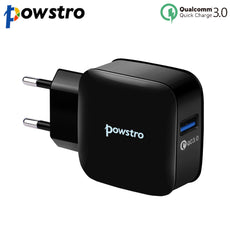 Powstro QC 3.0 Fast Charger Quick Charge 3.0 USB Wall Charger US Plug Travel Charge for Samsung LG Xiaomi Lenovo Nokia HTC