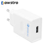 POWSTRO USB QC3.0 Quick Charger Universal USB Adapter Fast Wall Charging with EU Plug for Cellphone Tablet MP4 Ipad