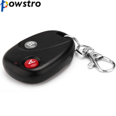 Powstro Universal DC12V Wireless Remote Control Switch Black Color 433MHz for Garage Doors Electronic Gates