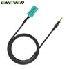 Onever 6 Pin Input Jack 3.5mm Plug Aux Auto Car Audio Cable Plug and Play Car CD Stereo Input Line Cable For Volkswagen Renault