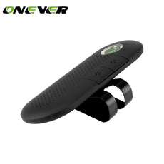 Onever Wireless Magnetic Car Bluetooth Speakerphone Hands-free Car Kit Sunvisor In-Car Speaker Player Support Private Talk