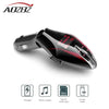 Aozbz 12V Wireless FM Transmitter Car MP3 Player LCD Screen Car Audio MP3 Music Player FM Modulator with Remote Controller mp3