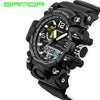 Sport Watch Camouflage Double Display Cold Light Electronic Waterproof Mens
