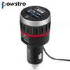 Powstro Universal 5V 2.4A Car Charger With Car DAB Plus Radio Receiver Tuner FM Transmitter Converter For iPhone Android Phone