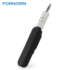 FORNORM 3.5mm Car Kit Bluetooth 4.2 Receiver Music Audio Receiver Adapter Amplifier Auto AUX Streaming With Mic For Speaker