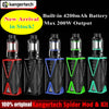 Original Kangertech Spider 200W TC Kit with Built In 4200mAh Battery 200W Box Mod & 4ml FIVE 6 Mini Tank  Kanger E-cigarette Kit