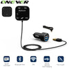A2DP Magnetic Car Kit Wireless Bluetooth FM Transmitter MP3 Player 3.5mm Audio AUX TF card Slots With Dual USB Car Charger