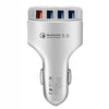 Powstro QC3.0 Quick Charger USB Car Charger 4 Port Adaptive Fast Charger Phone Adapter for Samsung S8 S7 S6 iPhone 8 7 6 Plus