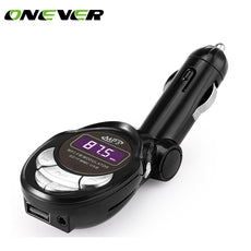 Handfree Car MP3 Player Wireless FM Transmitter Modulator USB SD CD MMC Remote Auto AUX Audio Adapter For Phone MP3