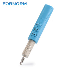 FORNORM 3.5mm Jack Bluetooth 4.2 Hands free Music Audio Receiver Adapter AUX Car Kit for Speaker Headphone Car Stereo Receiver