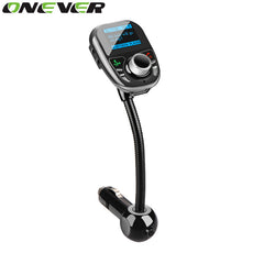 Bluetooth FM Transmitter Car MP3 Audio Player Wireless FM Modulator Car Kit Hands-Free LCD Display USB TF Remote