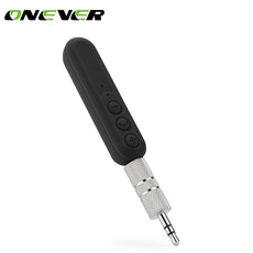 Onever universal 3.5mm Car Kit Bluetooth 4.2 Receiver Music Audio Receiver Adapter AUX Streaming A2DP Kit for Speaker Headphone