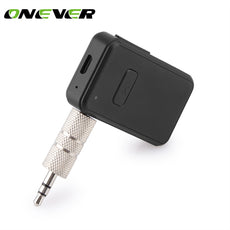 Onever 3.5mm Bluetooth 4.1 Receiver Music Audio Receiver Adapter Hands-free Car Kit AUX A2DP Streaming Kit for Speaker Headphone