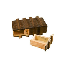 Magic Wooden Box with Extra Secure Secret Drawer Educational Toy for Children